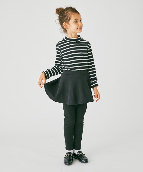 ever closet（エバークローゼット）の「タートルネック  リブトップス（Tシャツ/カットソー・キッズ・グレー系その他/ブラック/ピンク系その他/ブルー系その他4/ブラック系その他/ホワイト系その他/ベージュ系その他/ブラウン/ホワイト/ベージュ/ピンク/ワインレッド/グリーン系その他/ラベンダー/ミント・80ｃｍ/90cm/100cm/110cm/120cm/130cm/140cm/150cm/160cm）」の19枚目の写真