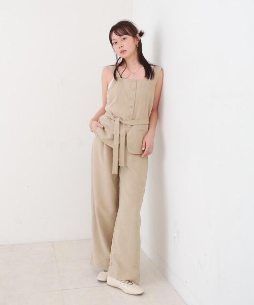 Bab(バブ)の「【S・Mサイズ展開】ピーチ起毛ストレートパンツ(その他パンツ・レディース・ベージュ/モカ/ブラック・S/M)」の13枚目の写真