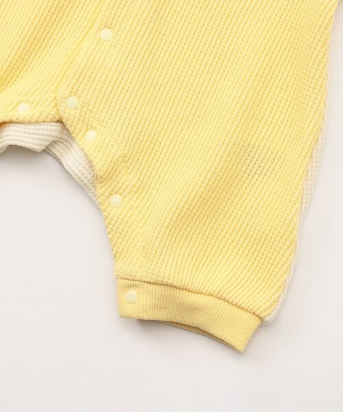 BREEZE（ブリーズ）の「【リンク】いろいろパッチワッフルカバーオール（ロンパース・キッズ・オフホワイト/ピンク/レインボー・80/70/60）」の15枚目の写真