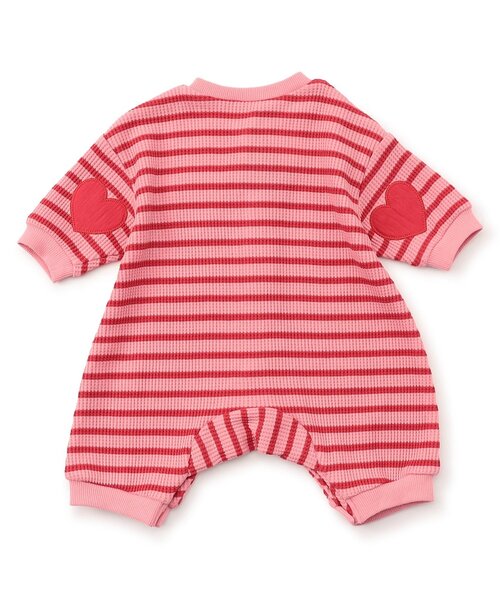 BREEZE（ブリーズ）の「【リンク】いろいろパッチワッフルカバーオール（ロンパース・キッズ・オフホワイト/ピンク/レインボー・80/70/60）」の20枚目の写真