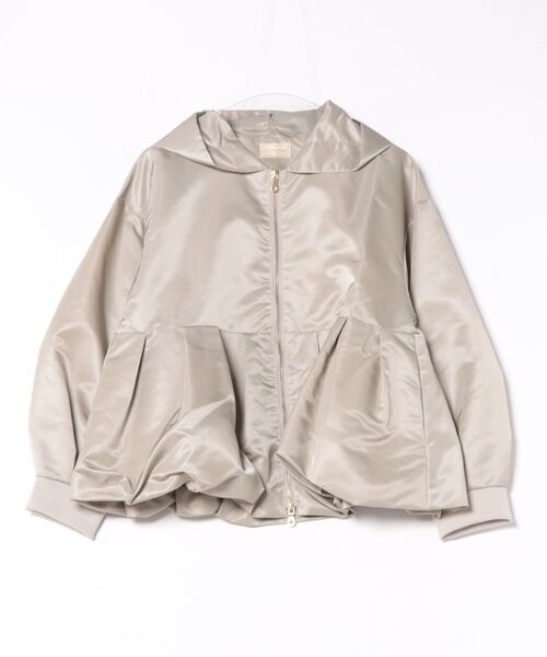 Re.Verofonna（ヴェロフォンナ）の「バルーンツイルパーカー（パーカー・レディース・ブラック/ネイビー/グレイッシュベージュ・MEDIUM）」の12枚目の写真