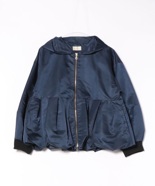 Re.Verofonna（ヴェロフォンナ）の「バルーンツイルパーカー（パーカー・レディース・ブラック/ネイビー/グレイッシュベージュ・MEDIUM）」の13枚目の写真