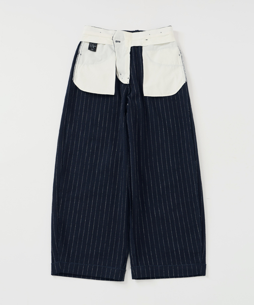 IENAイエナ リネンコンサスペンダーワーカーズスラックス イエナ（IENA）/リネンコンサスペンダーワーカーズスラックスの通販は