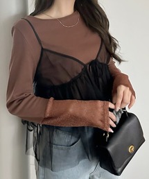 TREOVER（トレオーバー）の「【袖で差をつける】スリーブデザインアソート リブトップス（Tシャツ/カットソー）」