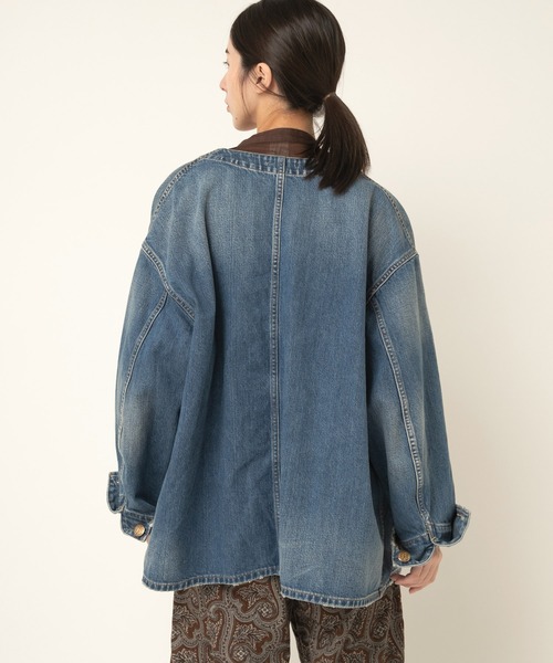 J2149 ノーカラービッグカバーオール（カバーオール）｜RNA-N（アール