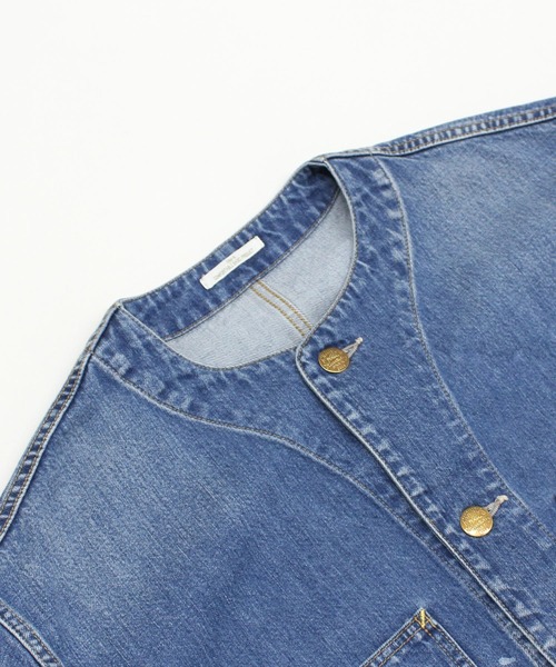 J2149 ノーカラービッグカバーオール（カバーオール）｜RNA-N（アール