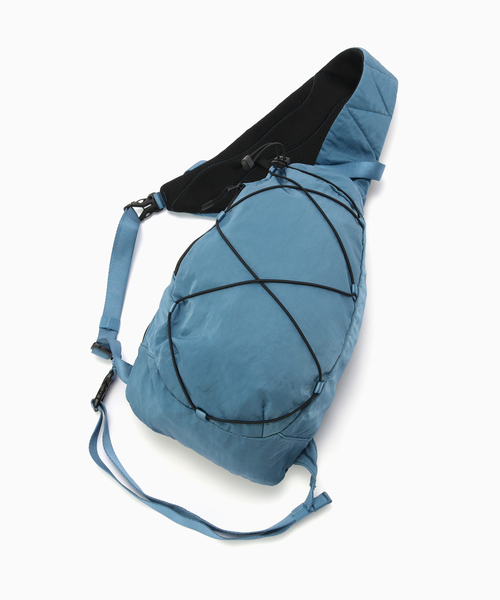 CP company レンズ ショルダーバッグ ナイロン ブルー ブルー（青）系 C.P. Company(シーピーカンパニー) ショルダーバッグ