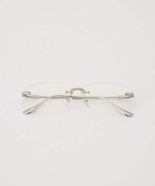 CIAOPANIC(チャオパニック)の「アンティーク風リムレスメガネ(サングラス・レディース・ゴールド/シルバー・FREE)」の3枚目の写真