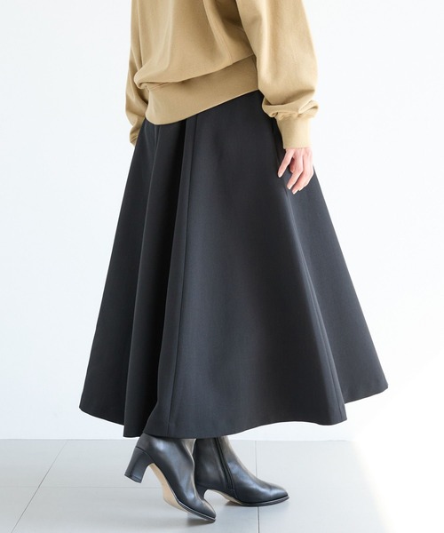 BARNYARDSTORM（バンヤードストーム）の「BARNYARDSTORM / サーキュラースカート / マシンウォッシャブル 【「BABALOG」チャンネルご紹介アイテム】（スカート・レディース・ブラック/チャコール・M/S）」の4枚目の写真