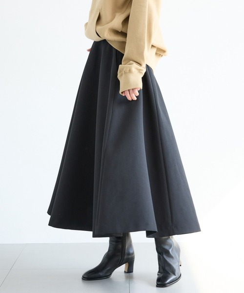 BARNYARDSTORM（バンヤードストーム）の「BARNYARDSTORM / サーキュラースカート / マシンウォッシャブル 【「BABALOG」チャンネルご紹介アイテム】（スカート・レディース・ブラック/チャコール・M/S）」の18枚目の写真