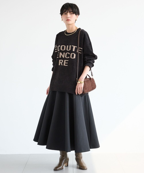 BARNYARDSTORM（バンヤードストーム）の「BARNYARDSTORM / サーキュラースカート / マシンウォッシャブル 【「BABALOG」チャンネルご紹介アイテム】（スカート・レディース・ブラック/チャコール・M/S）」の11枚目の写真