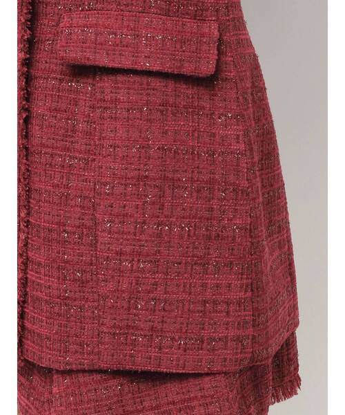 ツイードジャケット【セットアップ着用可能】（テーラードジャケット