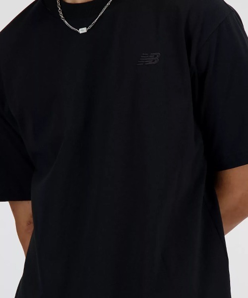 NEW BALANCE(ニューバランス)の「New Balance Athletics Cotton T-Shirt(ニューバランス アスレチックス コットン Tシャツ)(Tシャツ/カットソー・メンズ・イエロー系/ブラック系・MEDIUM/LARGE/X-LARGE)」の8枚目の写真