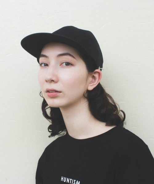HUNTISM(ハンティズム)の「Twill FB Cap(キャップ・メンズ・ネイビー/オリーブ/ブラック・ONE SIZE)」の2枚目の写真