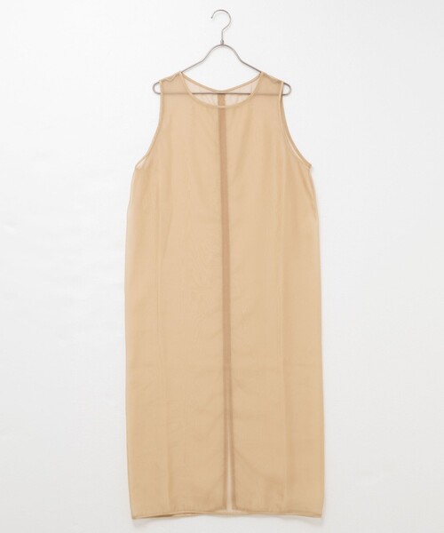 NOLLEY’S（ノーリーズ）の「【MAQWEL/マクウェル】ウォッシャブルオーガンジーワンピース（ワンピース・レディース・ベージュ/カーキ・FREE）」の15枚目の写真