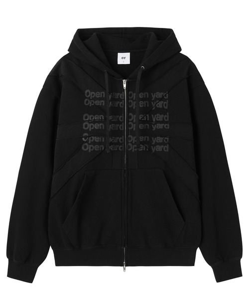 OY/オーワイ』UNION CUT PATCH HOODIE ZIP UP/ユニオンカットパッチ