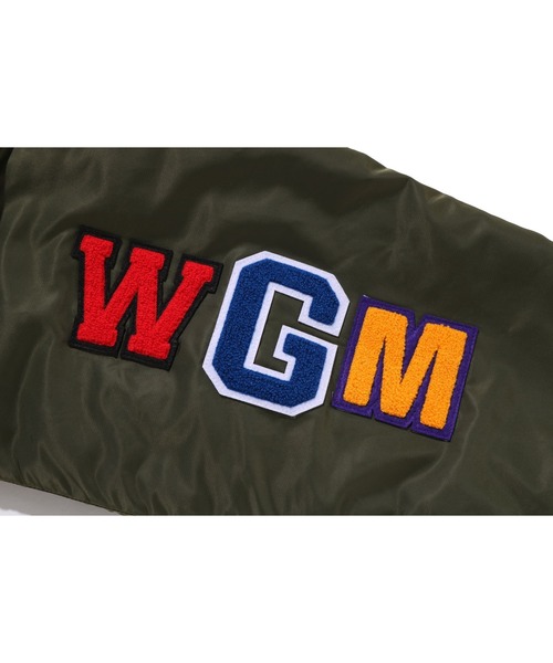 A BATHING APE（アベイシングエイプ）の「SHARK MA-1（MA-1・メンズ・オリーブ/ブラック・XX-LARGE/SMALL/X-LARGE/MEDIUM/LARGE）」の12枚目の写真