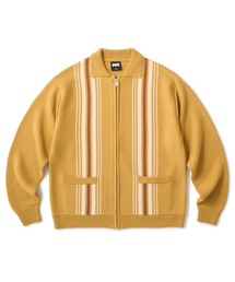 FTC（エフティーシー）の「STRIPE ZIP UP KNIT CARDIGAN（カーディガン/ボレロ）」