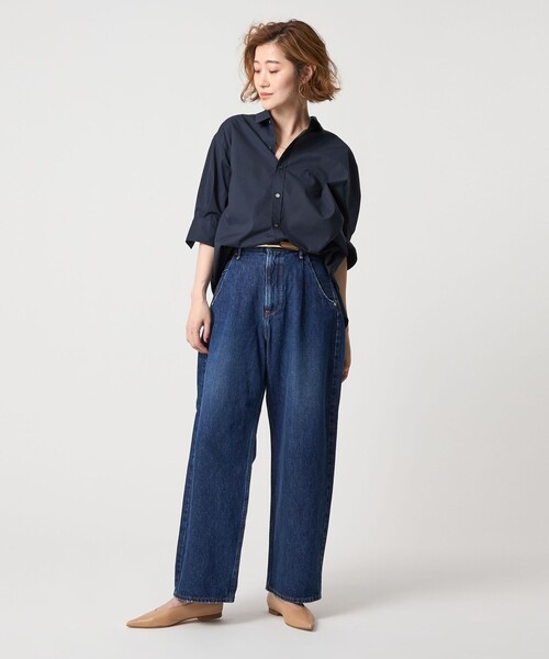 conte＞レギュラーカラー ショートスリーブシャツ（シャツ/ブラウス