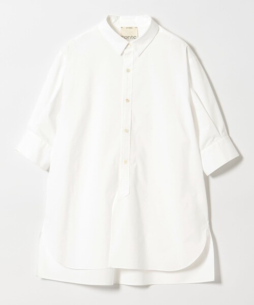conte＞レギュラーカラー ショートスリーブシャツ（シャツ