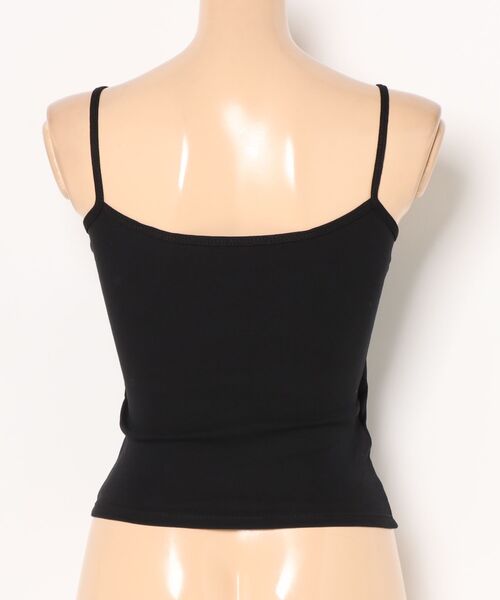 Lace Ladies(レースレディース)の「プチリボン付き アルファベット レター カップ付き キャミソール(キャミソール・レディース・イエロー/ピンク/ブラック/ホワイト・FREE)」の6枚目の写真