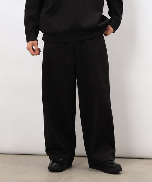 COMME CA ISM（コムサイズム）の「ダンボールニット イージーバレルパンツ（その他パンツ・メンズ・モカ/ブラック・SMALL/MEDIUM/LARGE）」の5枚目の写真