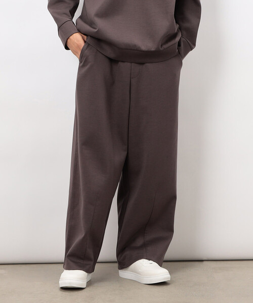 COMME CA ISM（コムサイズム）の「ダンボールニット イージーバレルパンツ（その他パンツ・メンズ・モカ/ブラック・SMALL/MEDIUM/LARGE）」の11枚目の写真