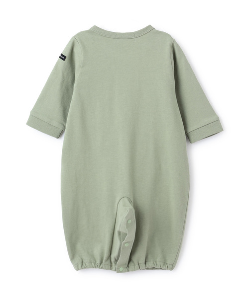petit main（プティマイン）の「【POLO BCS】モチーフ刺繍長袖2WAYオール（ロンパース・キッズ・ネイビー/グリーン/オフホワイト・50-70cm）」の6枚目の写真