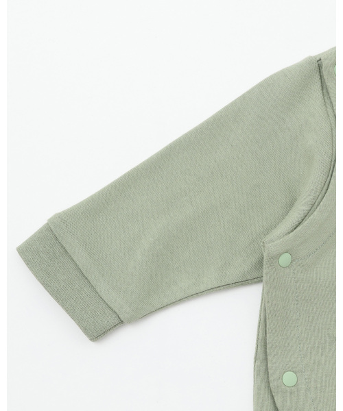 petit main（プティマイン）の「【POLO BCS】モチーフ刺繍長袖2WAYオール（ロンパース・キッズ・ネイビー/グリーン/オフホワイト・50-70cm）」の11枚目の写真