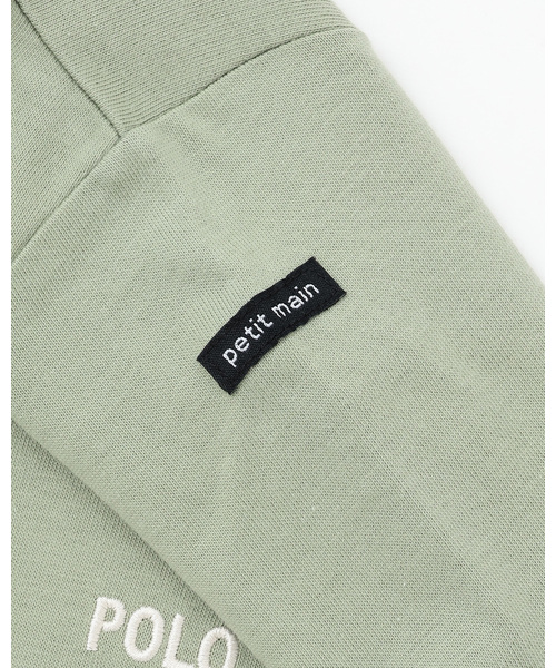 petit main（プティマイン）の「【POLO BCS】モチーフ刺繍長袖2WAYオール（ロンパース・キッズ・ネイビー/グリーン/オフホワイト・50-70cm）」の12枚目の写真