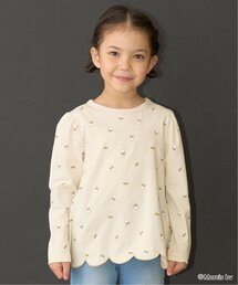 Lycee mine（リセマイン）の「【Miffy】総柄裾スカラップAラインTシャツ（Tシャツ/カットソー）」