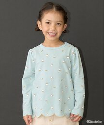 Lycee mine（リセマイン）の「【Miffy】総柄裾スカラップAラインTシャツ（Tシャツ/カットソー）」