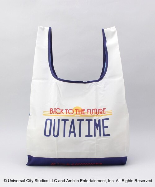 エコバッグM IVナンバープレート ＜Back To The Future バック