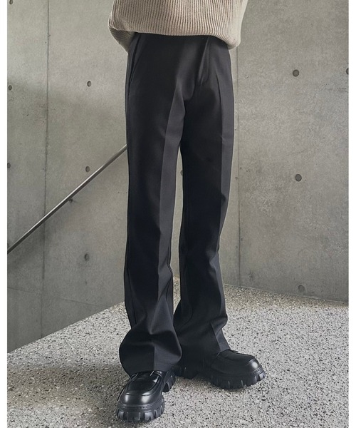 Otte(オッテ)の「センタープレスセミフレアスラックス(その他パンツ・メンズ・グレー/ブラック・MEDIUM/LARGE/SMALL/X-LARGE)」の14枚目の写真