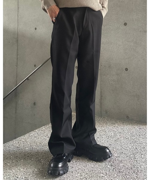 Otte(オッテ)の「センタープレスセミフレアスラックス(その他パンツ・メンズ・グレー/ブラック・MEDIUM/LARGE/SMALL/X-LARGE)」の9枚目の写真