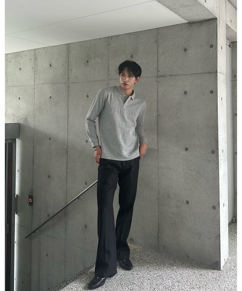 Otte(オッテ)の「センタープレスセミフレアスラックス(その他パンツ・メンズ・グレー/ブラック・MEDIUM/LARGE/SMALL/X-LARGE)」の17枚目の写真