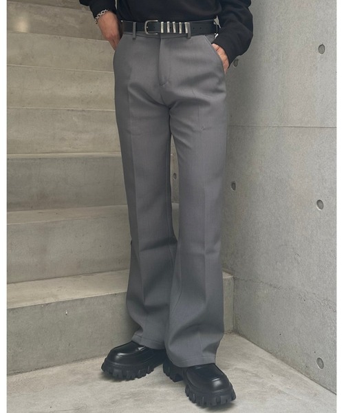 Otte(オッテ)の「センタープレスセミフレアスラックス(その他パンツ・メンズ・グレー/ブラック・MEDIUM/LARGE/SMALL/X-LARGE)」の16枚目の写真