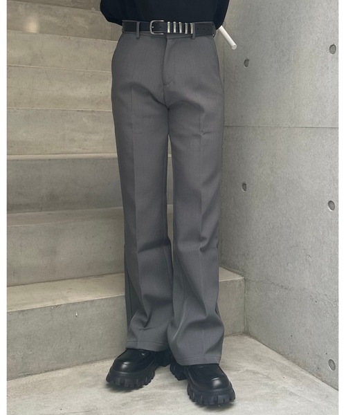 Otte(オッテ)の「センタープレスセミフレアスラックス(その他パンツ・メンズ・グレー/ブラック・MEDIUM/LARGE/SMALL/X-LARGE)」の10枚目の写真