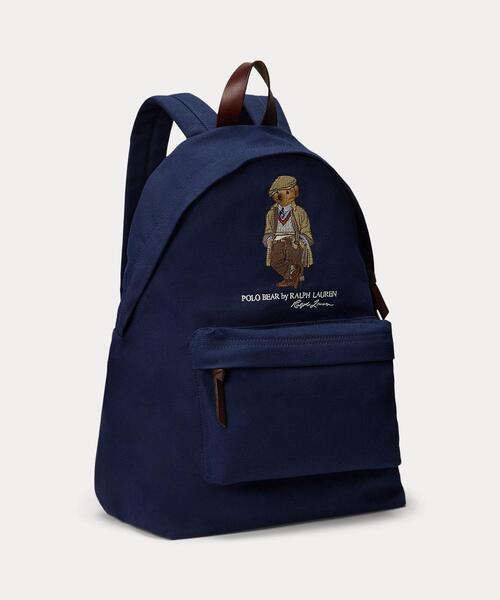 新品！ラルフローレン くま バックパック リュック Polo ベア キャンバス バックパック（バックパック/リュック）｜POLO