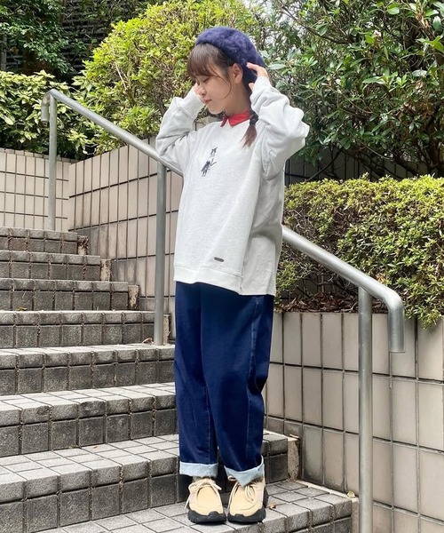 セール】SUPER HAKKA×保坂優子 「このドレス」プリント＋刺繍