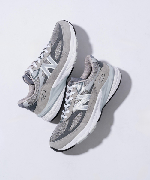 に*ん様 【メンテ済み】ニューバランス M990v6 26cm グレー 並行輸入品】ニューバランス New Balance M990 V6 スニーカー メンズ