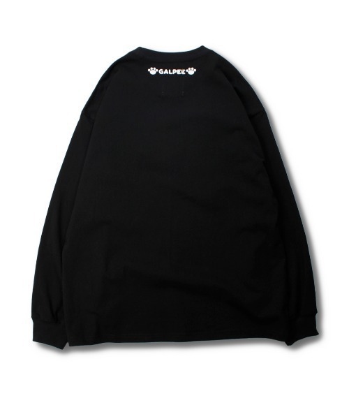 GALFY（ガルフィー）の「【GALFY】光るGALPE ロンTee / 【ガルフィー】ロゴ長袖Tシャツ（Tシャツ/カットソー・メンズ・ブラック/ホワイト・L/XL）」の10枚目の写真