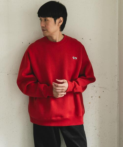 PENNEYS（ぺニーズ）の「『XLサイズ/WEB限定』『別注』PENNEYS×DOORS　THE FOX クルーネックスウェット（スウェット・メンズ・チャコールグレー/レッド/グレー系その他/ベージュ・X-LARGE/LARGE/MEDIUM）」の14枚目の写真