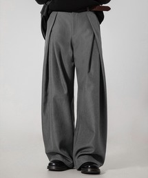 TOBEE | 【TOBEE】クロス ダブルタックデザイン ワイドスラックス(スラックス)