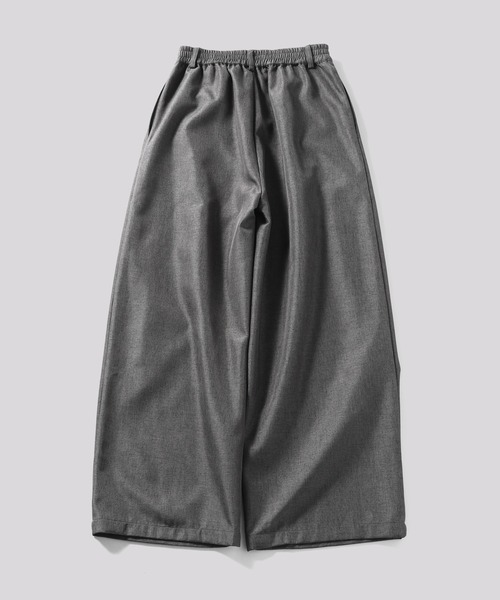 TOBEE(トゥビー)の「【TOBEE】クロス ダブルタックデザイン ワイドスラックス(スラックス・メンズ・ブラック/ブラウン/グレー・LARGE/MEDIUM/X-LARGE)」の16枚目の写真