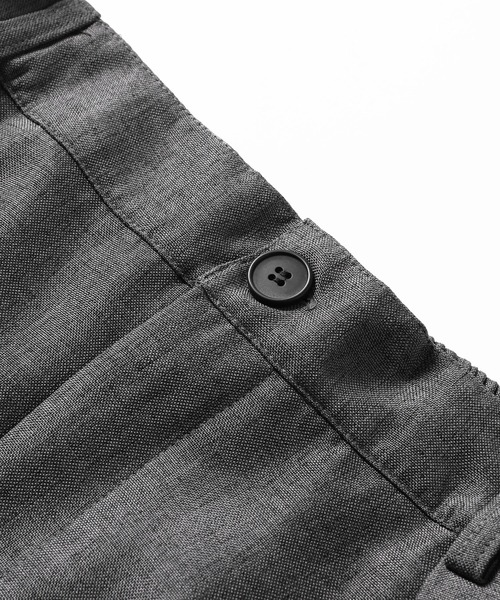 TOBEE(トゥビー)の「【TOBEE】クロス ダブルタックデザイン ワイドスラックス(スラックス・メンズ・ブラック/ブラウン/グレー・LARGE/MEDIUM/X-LARGE)」の17枚目の写真