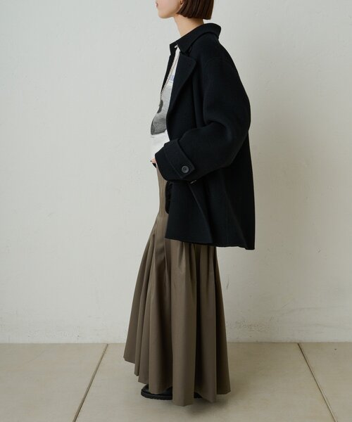 ダブルフェイスPコート（ピーコート）｜Omekashi（オメカシ）の