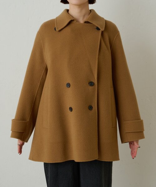 ダブルフェイスPコート（ピーコート）｜Omekashi（オメカシ）の