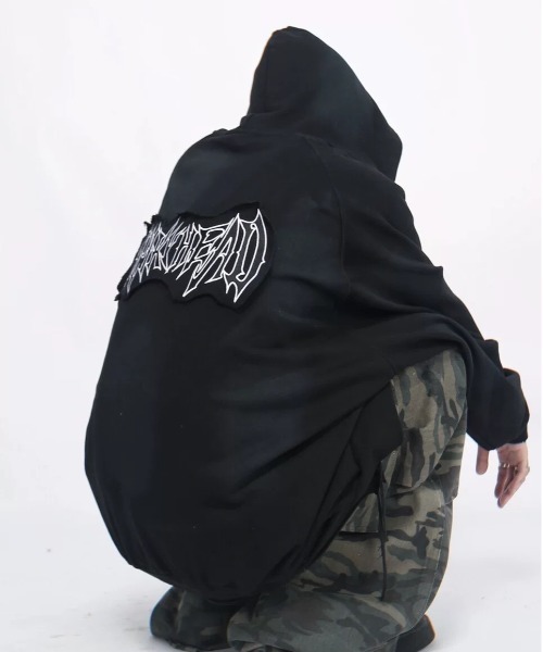 ARULE(アルール)の「『ARULE/アルール』バックワッペンZIPフーディー【Y】【CN】(パーカー・メンズ・ブラック/カーキ・FREE)」の1枚目の写真