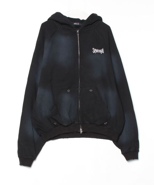 ARULE(アルール)の「『ARULE/アルール』バックワッペンZIPフーディー【Y】【CN】(パーカー・メンズ・ブラック/カーキ・FREE)」の6枚目の写真